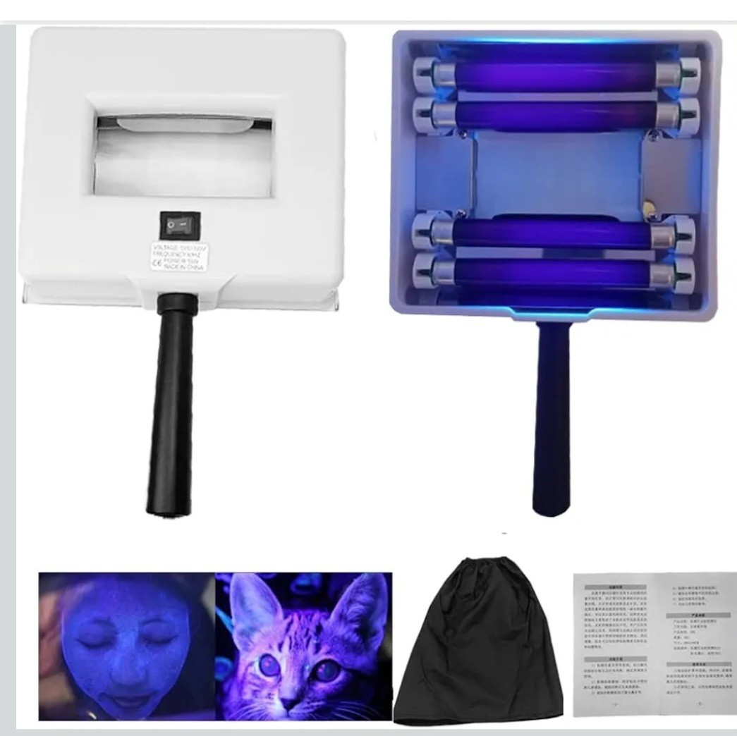 Portable Facial Skin Care Testing Analyzer Lamp Machine Woods Lamp for Home Use