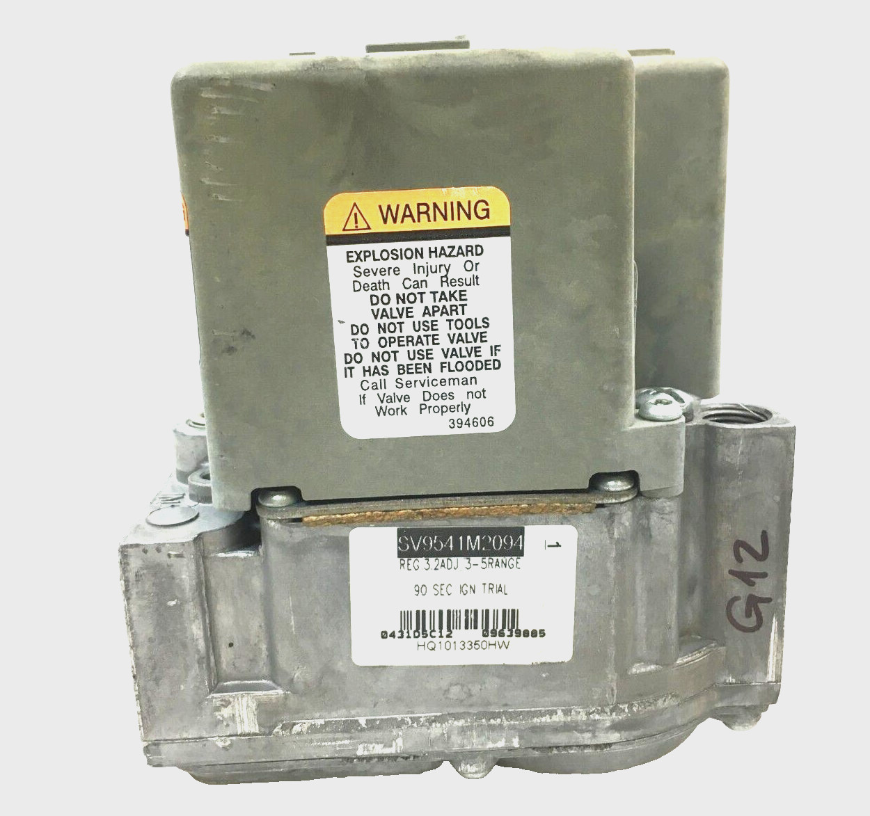 Honeywell SV9541M2094 SmartValve HVAC Furnace Gas Valve HQ1013350HW used #G12**