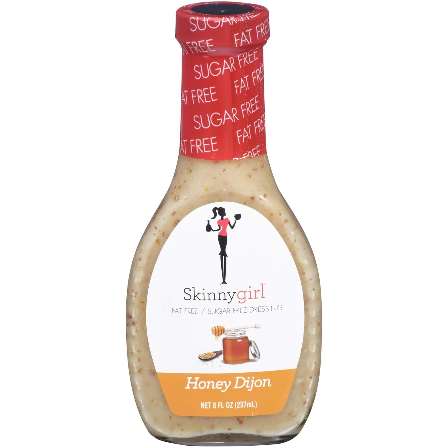 Sugar Free Gluten Free Salad Dressing Honey Dijon 8oz Skinnygirl