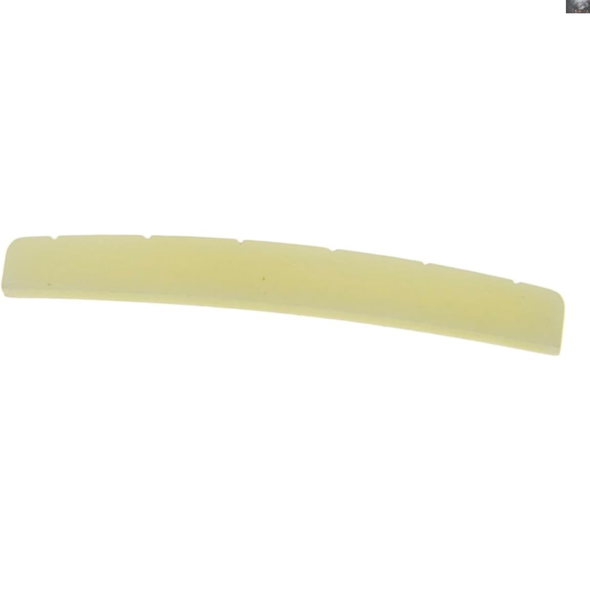 Telecaster Guitar Bone Nut 43x3.2mm - Curved & Easy Installation for Musicians