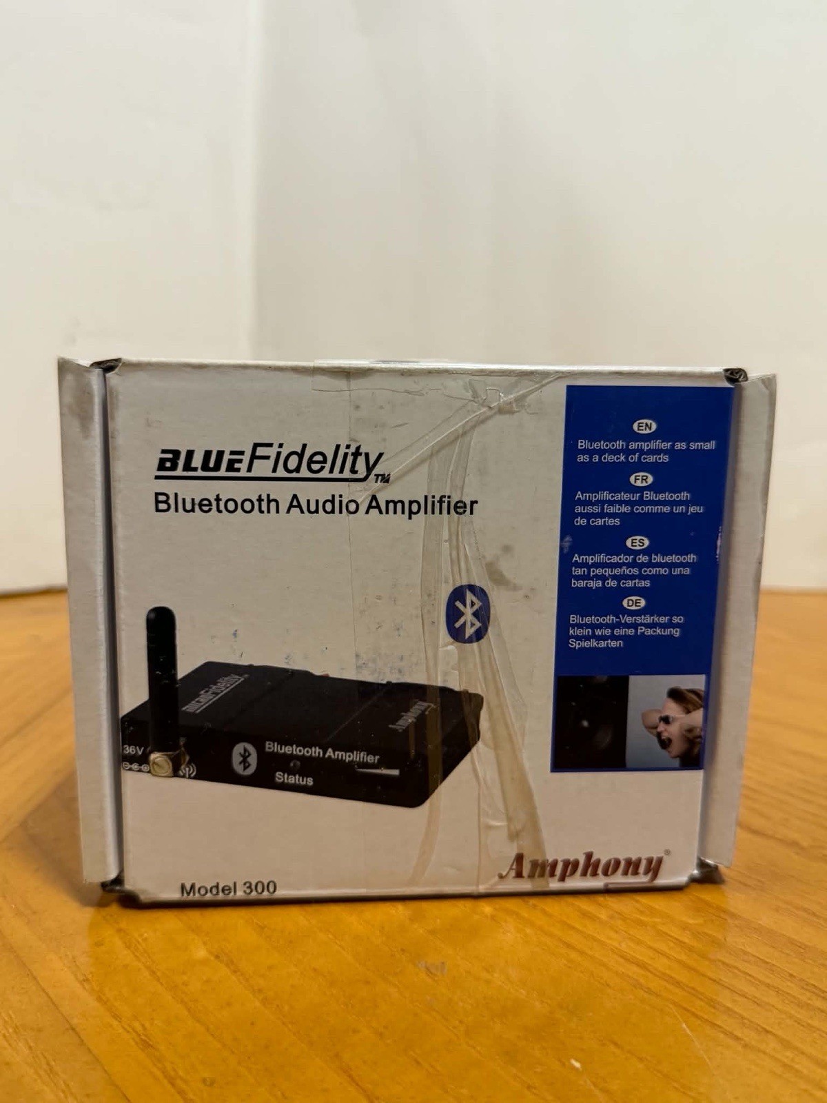 Blue Fidelity Bluetooth Audio Amplifier Model 300, Amphony