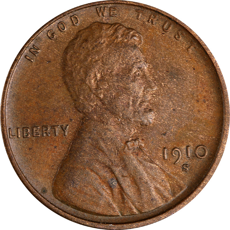 1910-S Lincoln Cent Great Deals From The Executive Coin Company
