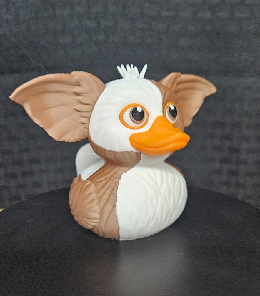Gizmo Duck, 3D Printed, Ducks, Ducking, DuckDuckJeep