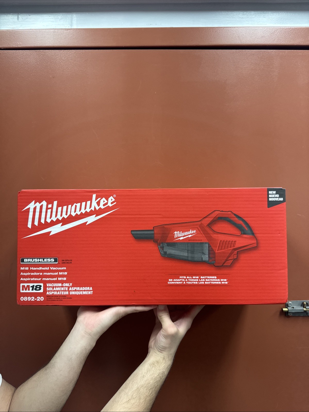 Milwaukee 0892-20 M18 Brushless Handheld Vacuum Brand New Sealed