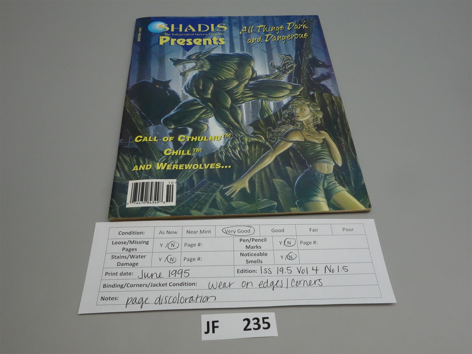 Shadis Magazine: Issue # 19.5