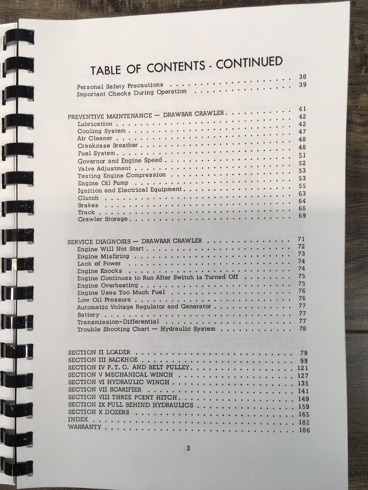 Case 310D Crawler Dozer Loader Operators Manual Owner Book Maintenance Bulldozer