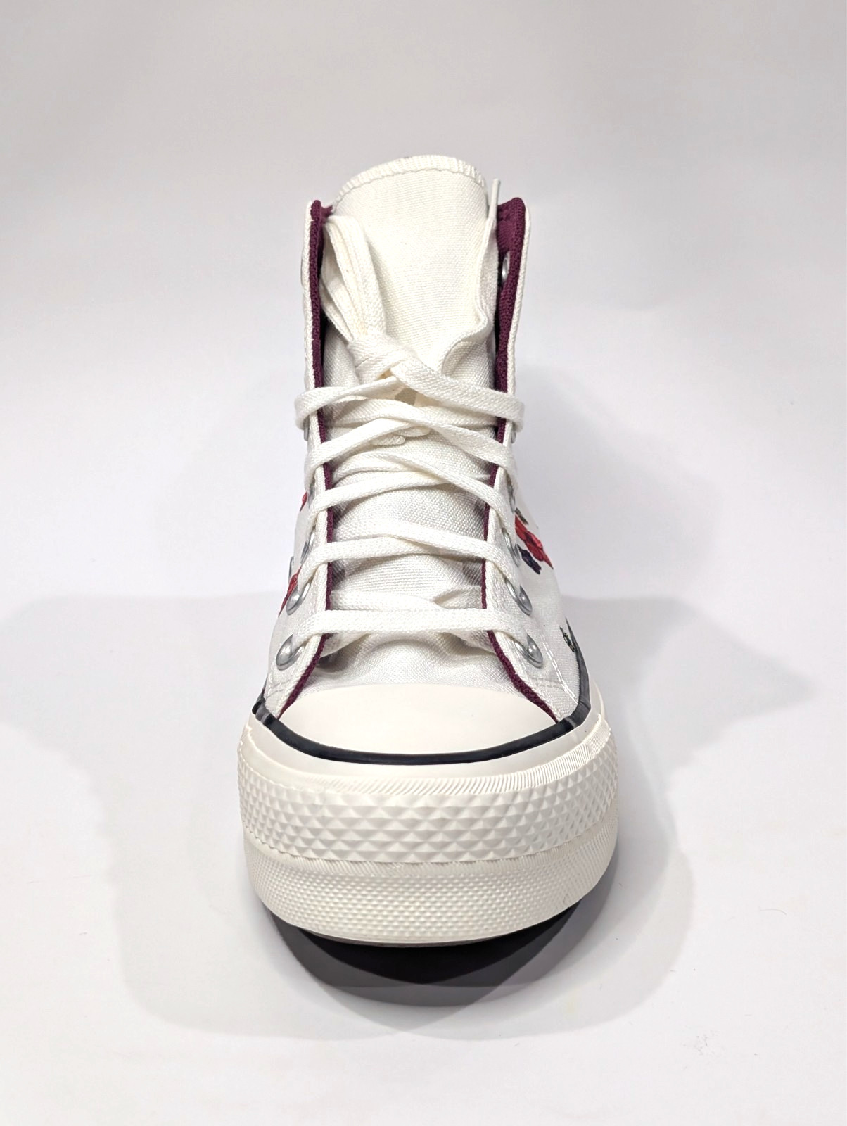 Converse CTAS Lift Egret/Red Women's Platform High Top Sneakers - Asst Sizes NWB