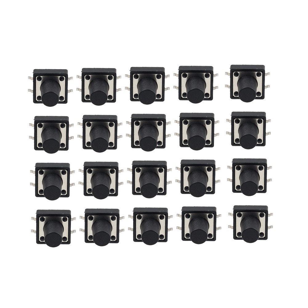 20PCS 12x12x11mm Panel Micro Momentary Tactile Tact Push Button Switch