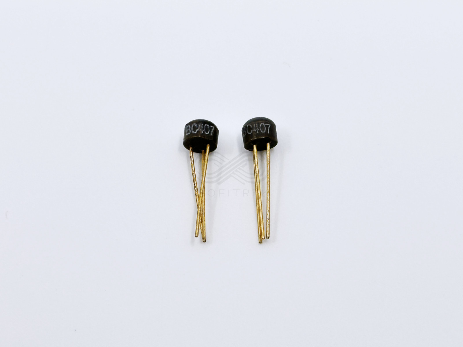 2PCS BC407 Motorola NPN General Purpose Transistor 45V 100mA TO-92