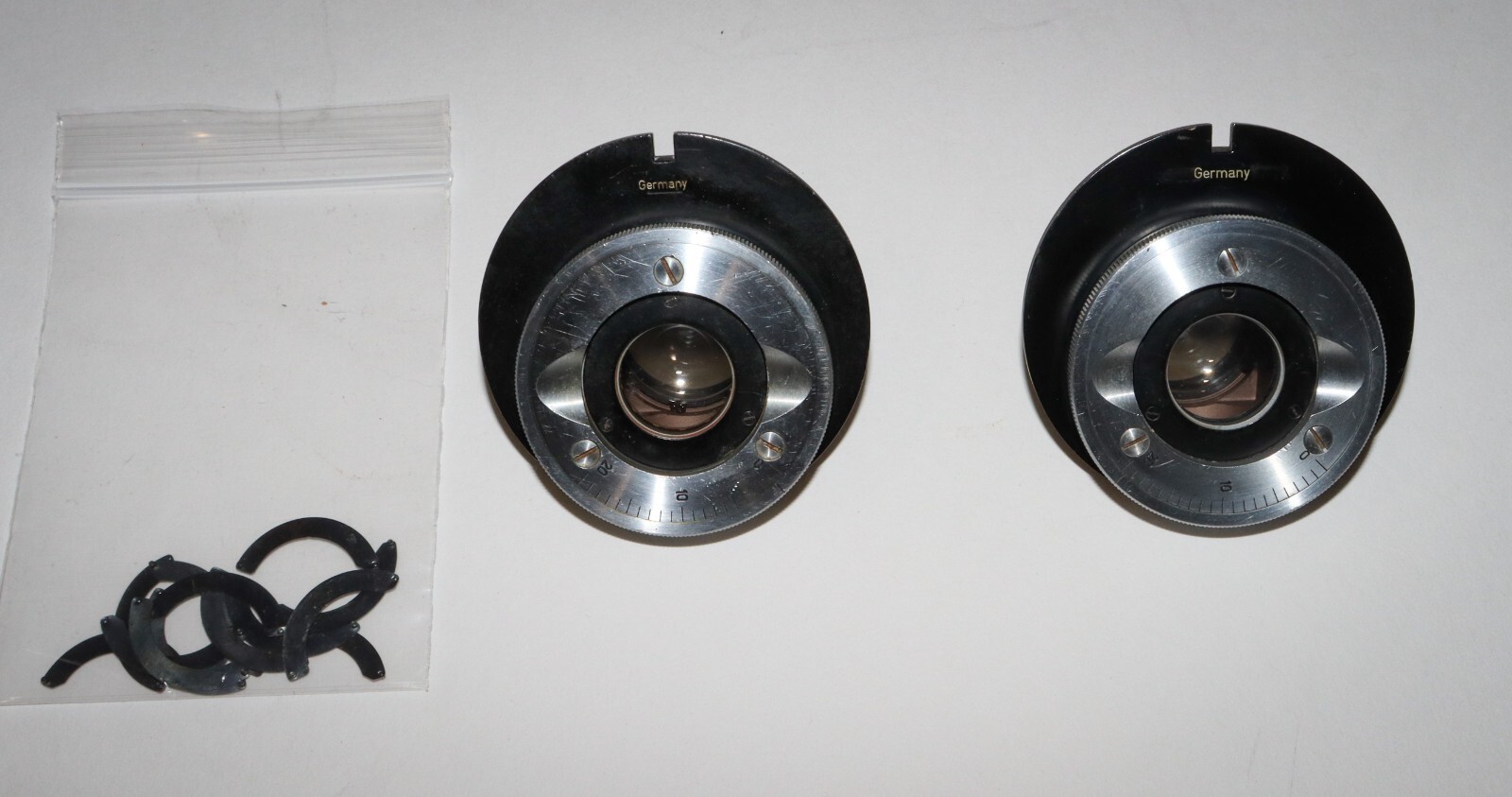 Zeiss  Microscope Field Lenses -Pair