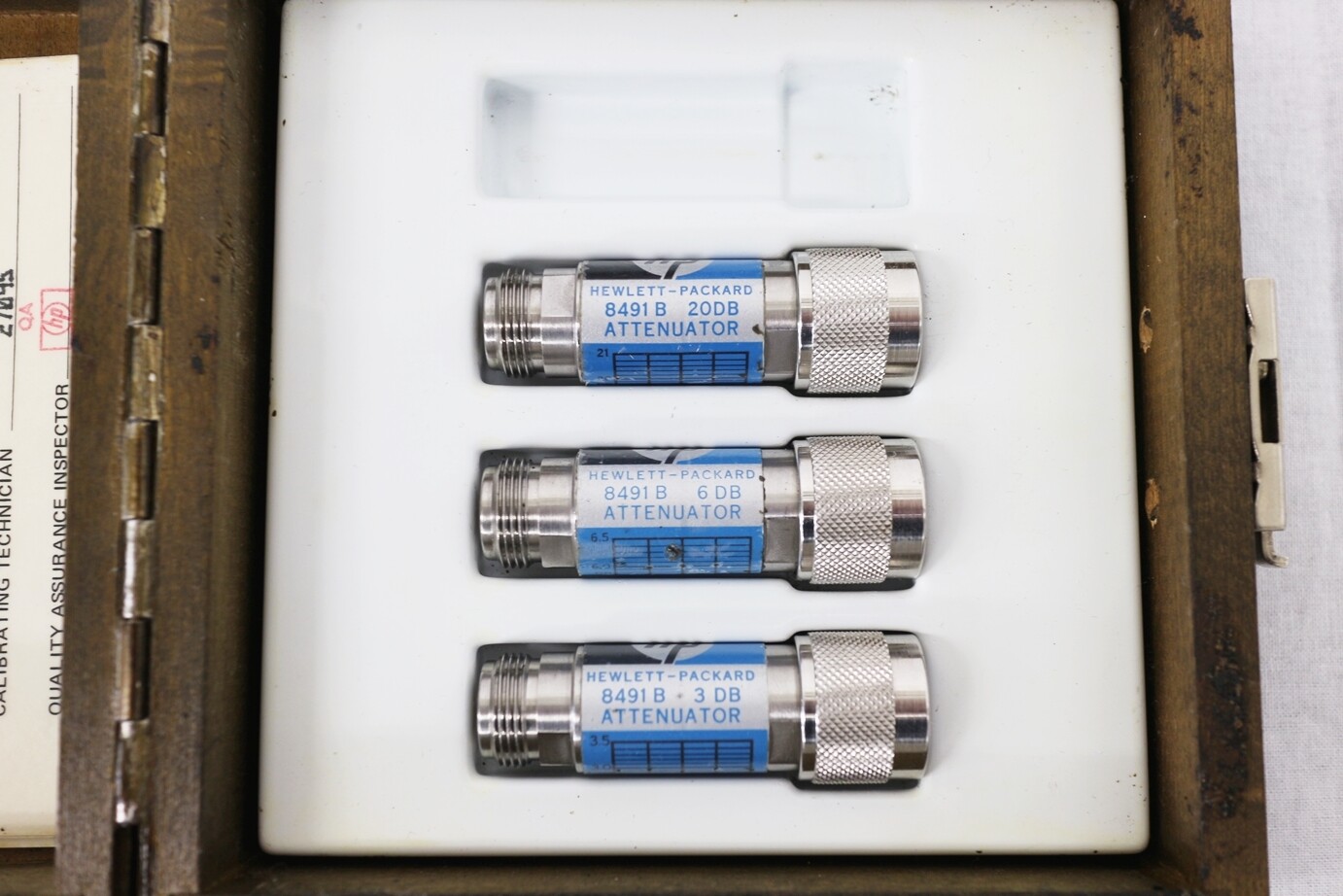 HP 11582A Attenuator Set(20dB/6dB/3dB)