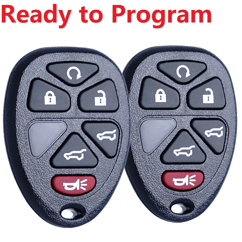 2 for 2007-2014 Chevy Suburban Tahoe Escalad GMC Yukon Key Fob Remote OUC60270