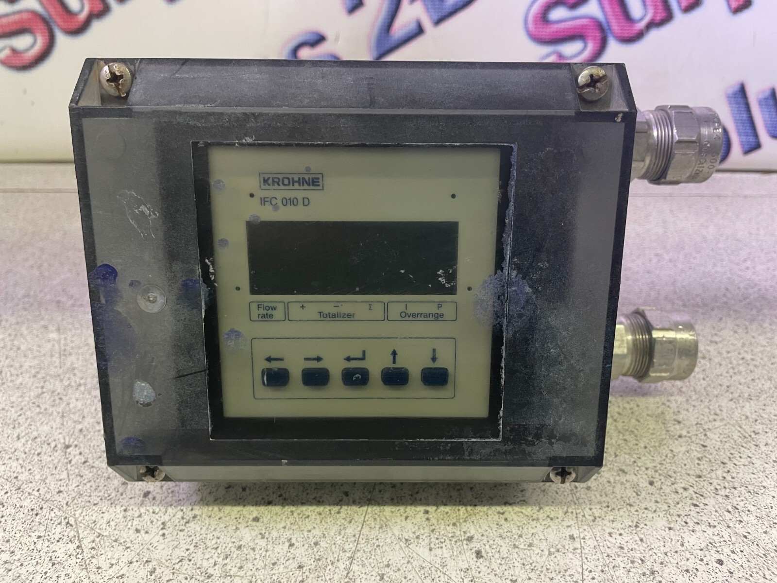 Krohne Model IFM101/D/6 IFC 010 D Flow Meter
