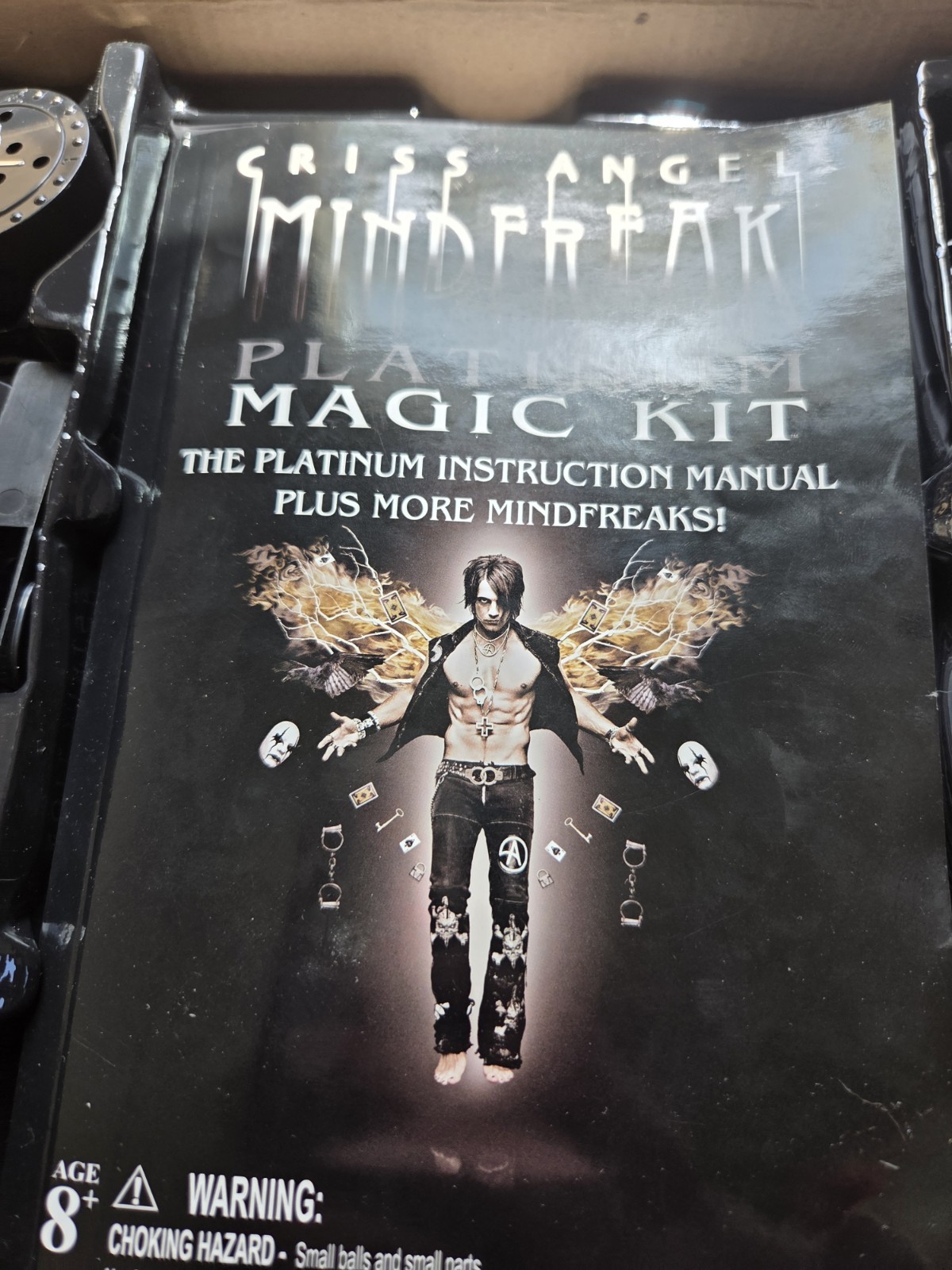 Criss Angel Mindfreak PLATINUM Magic Kit  250 tricks! with DVD. Open Box Unused
