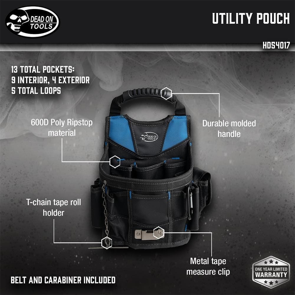 Dead On Tools HD54017 Utility Pouch
