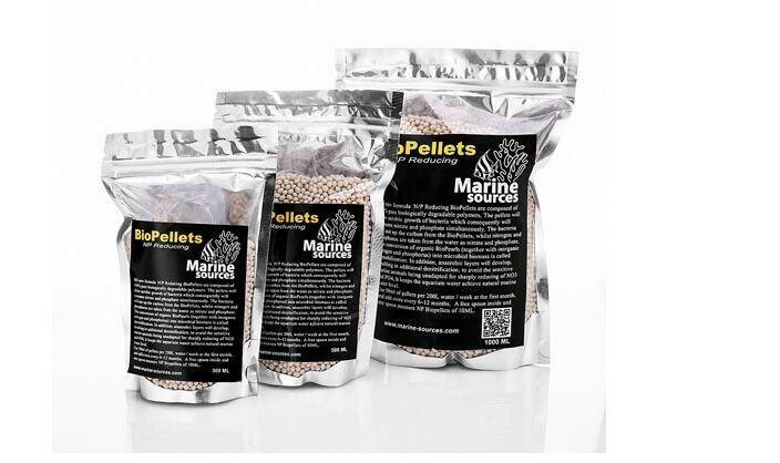 marine source NP Biopellets for Nitrate and Phosphate Reduction reef tank