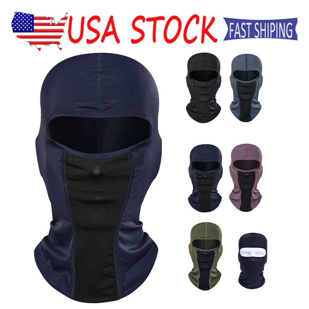 Tactical Balaclava Motorcycle Balaclava Face Mask Helmet Liner UV Sun Protection