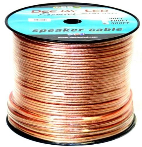 Deejay LED TBH12AWG500 12ga 500ft Speaker Wire Spool