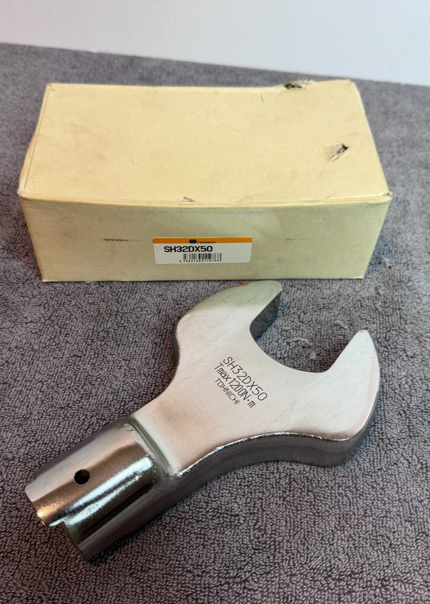 NIB - Genuine TOHNICHI 50mm Torque Head (SH32DX50) Interchangeable, Open Spanner