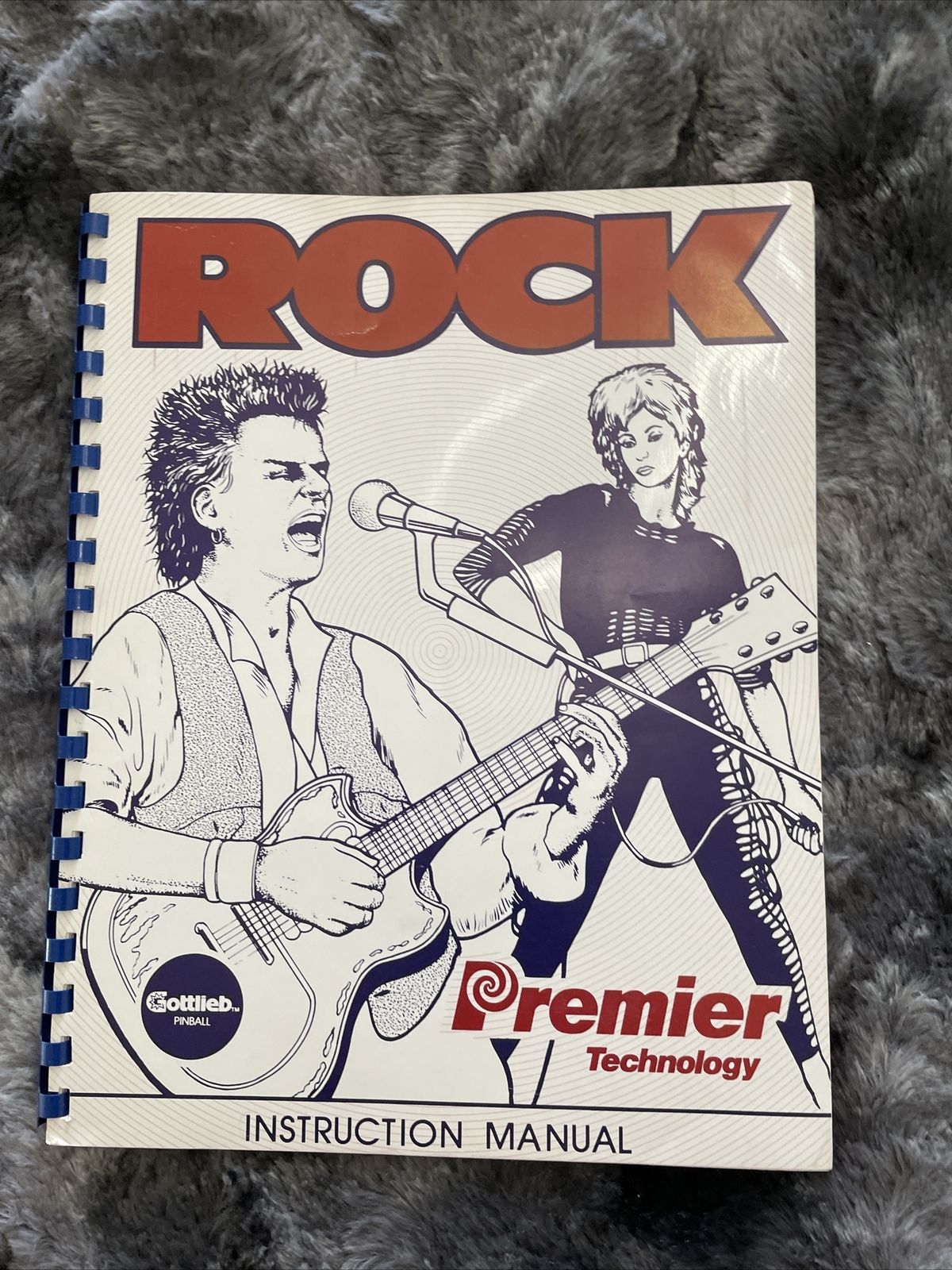 Gottlieb Rock Instruction Manual / Schematics