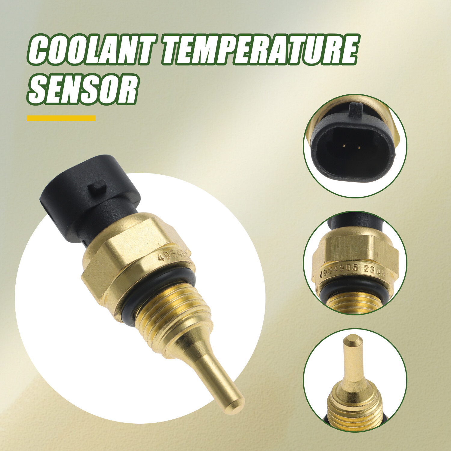 Engine Coolant Temperature Sensor Replace Fit for 1998-2015 Dodge Ram 3500