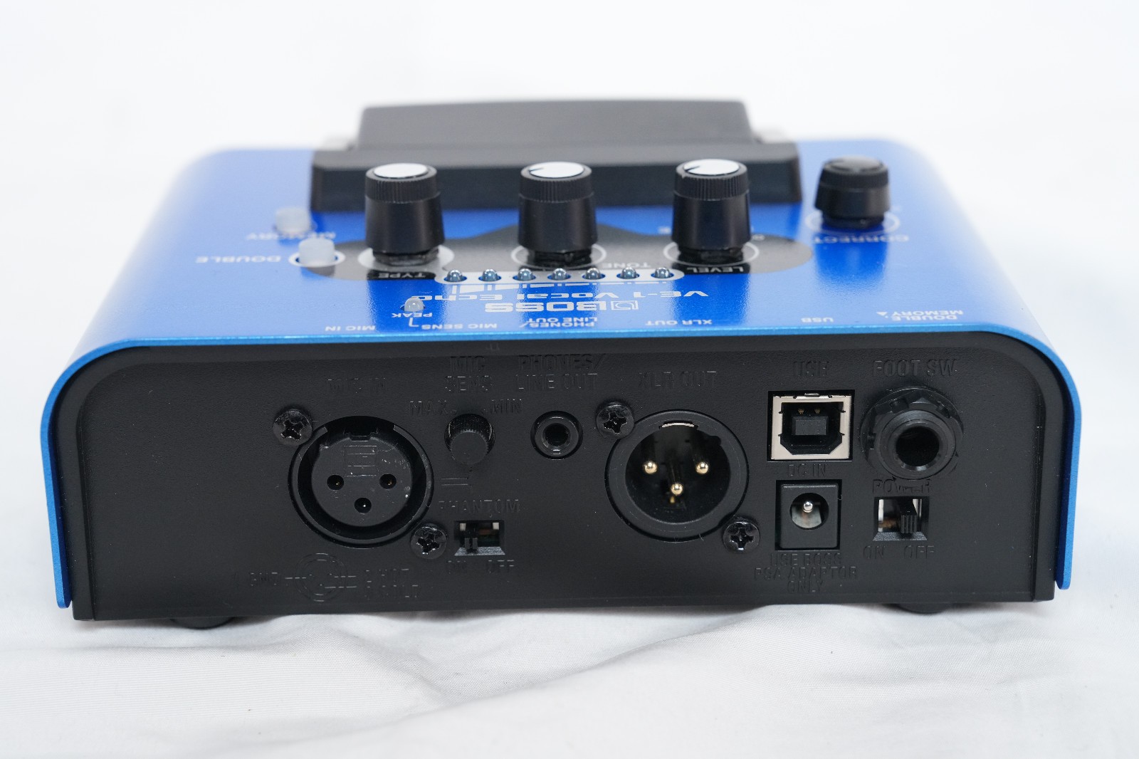 BOSS VE-1 Vocal Echo Processor 7 Echo Types Doubling Effect Memory Function USB