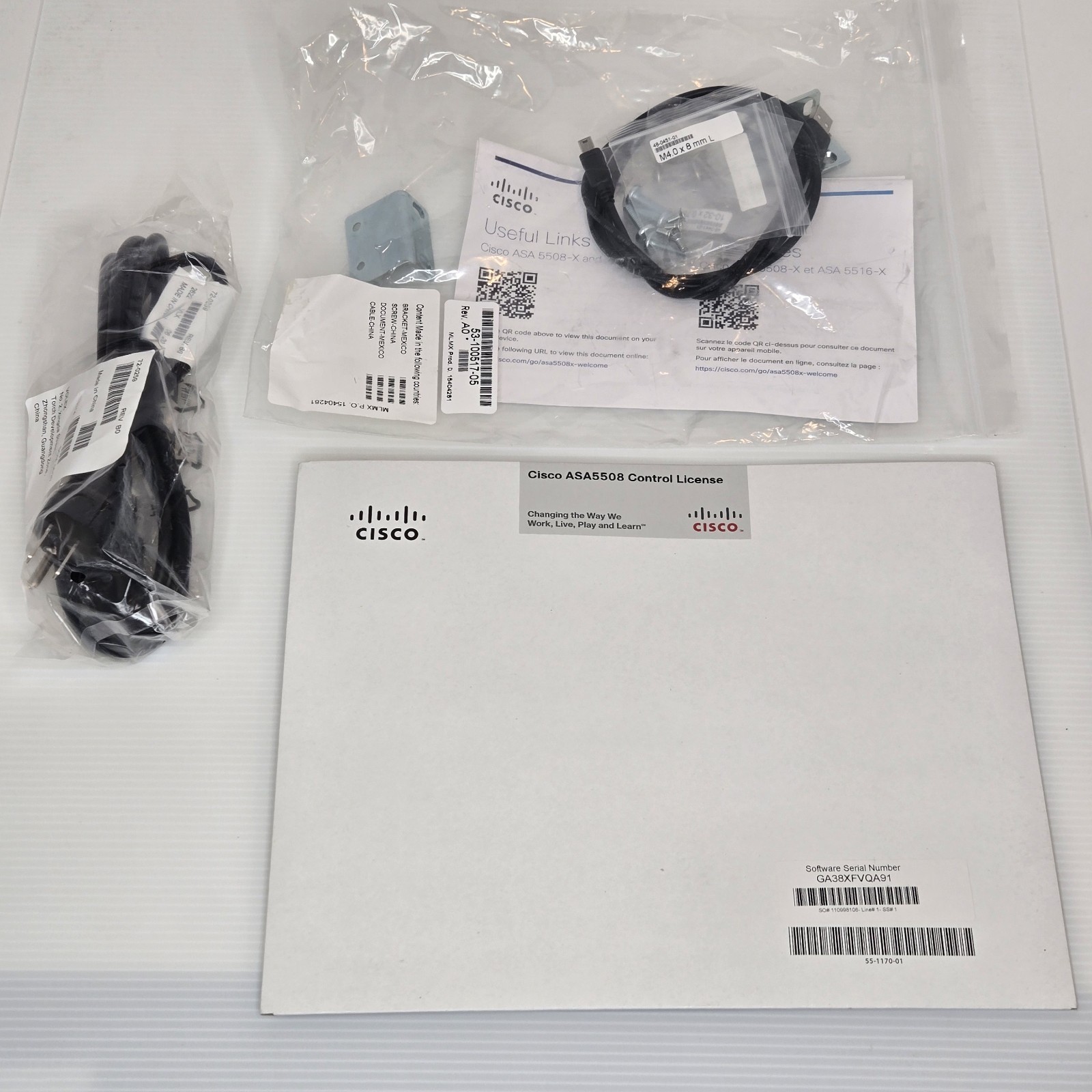 Cisco ASA 5508-X Adaptive Security Appliance Firewall