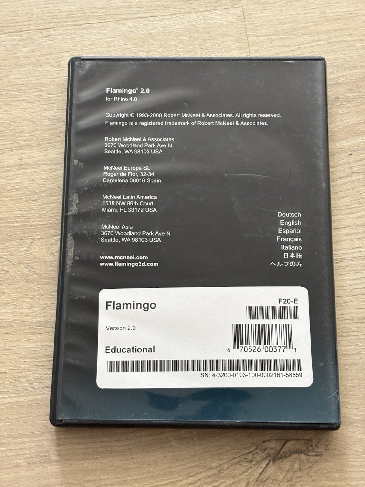 Flamingo 2.0 for Rhinoceros Software with Key