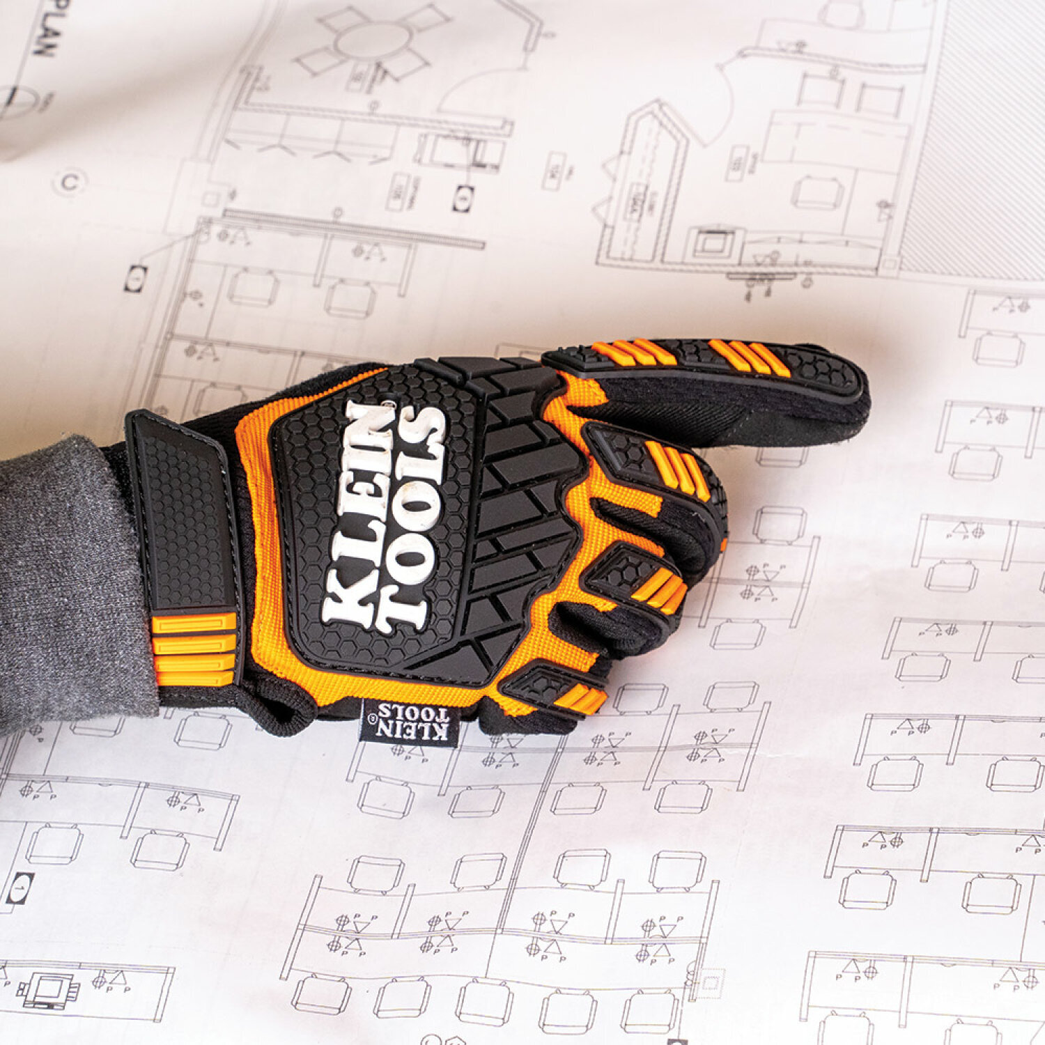 Klein Tools 60601 Heavy Duty Gloves, X-Large