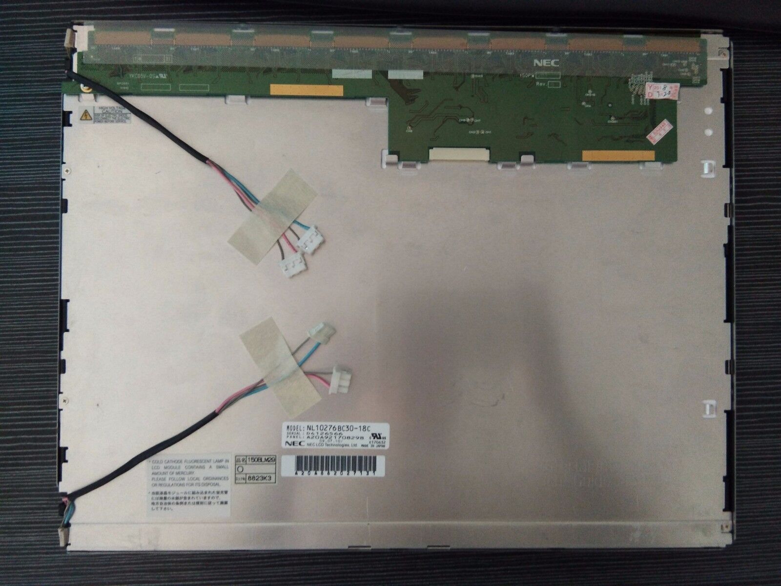 15 inch NL10276BC30-18C LCD Display Screen Panel 1024×768