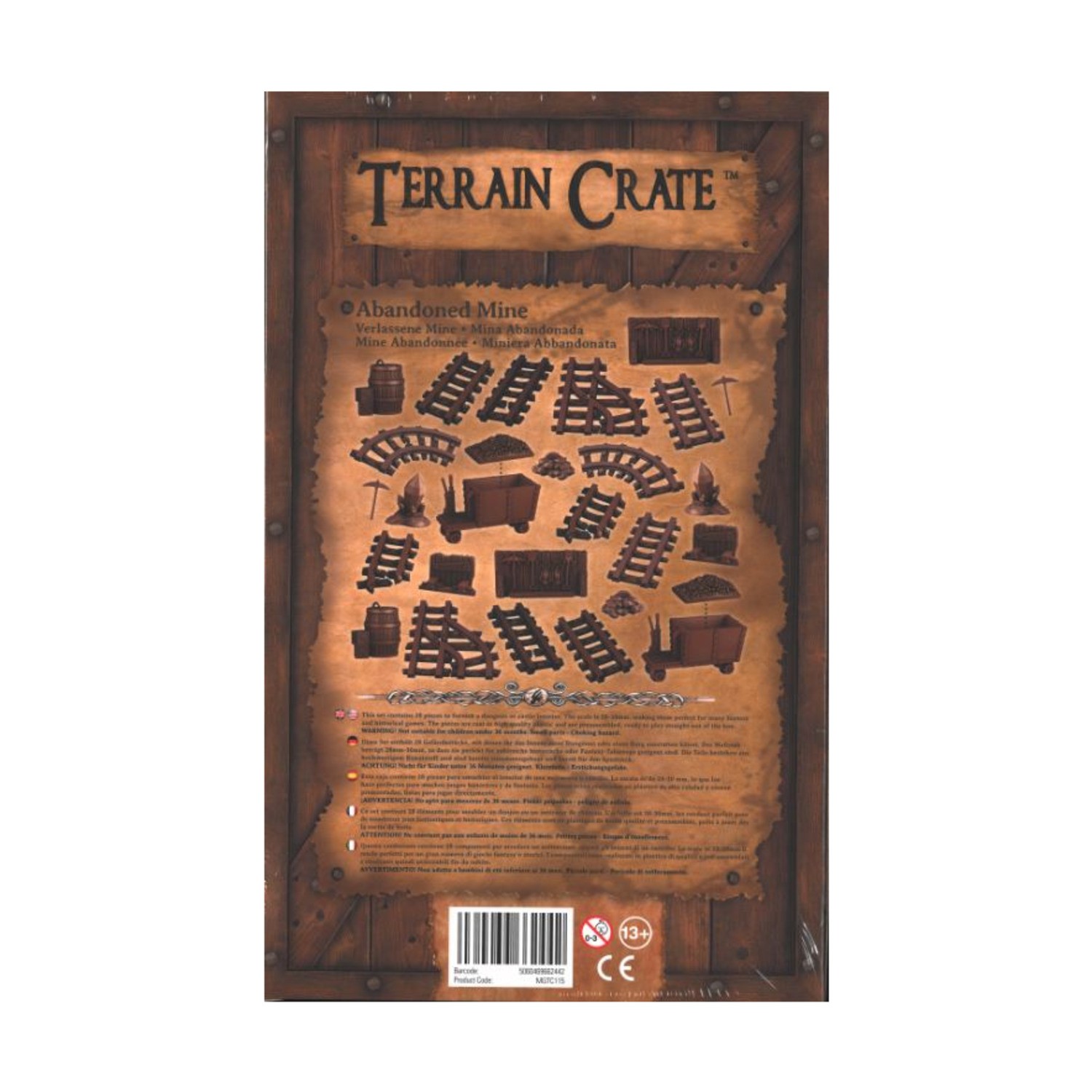 Mantic Terrain 28mm Abandoned Mine New