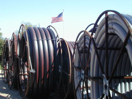 3,500 ft. 3/4" SDR 15.5 High Density Polyethylene HDPE Empty Smooth Wall Conduit