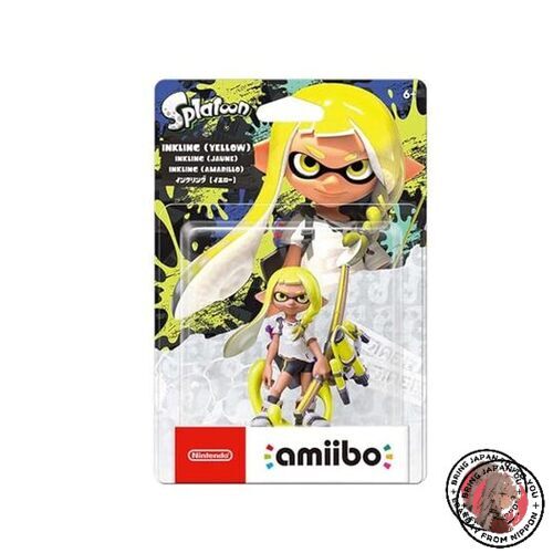 Nintendo amiibo Inkling Yellow Splatoon Series NFC Figure