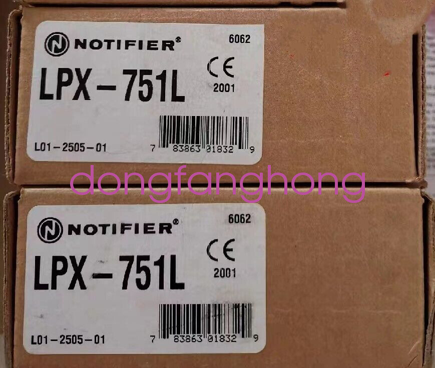 1PC NOTIFIER LPX-751L laser detector FedEx or DHL or UPS
