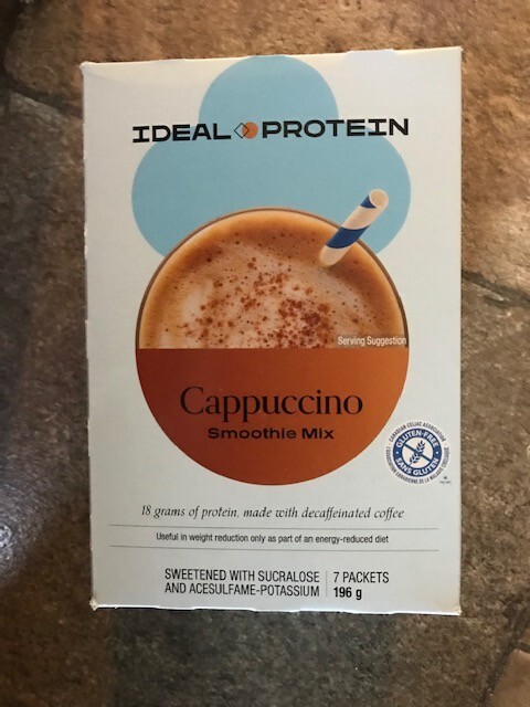 Ideal Protein Cappuccino smoothie mix BB 07/31/26 FREE SHIP