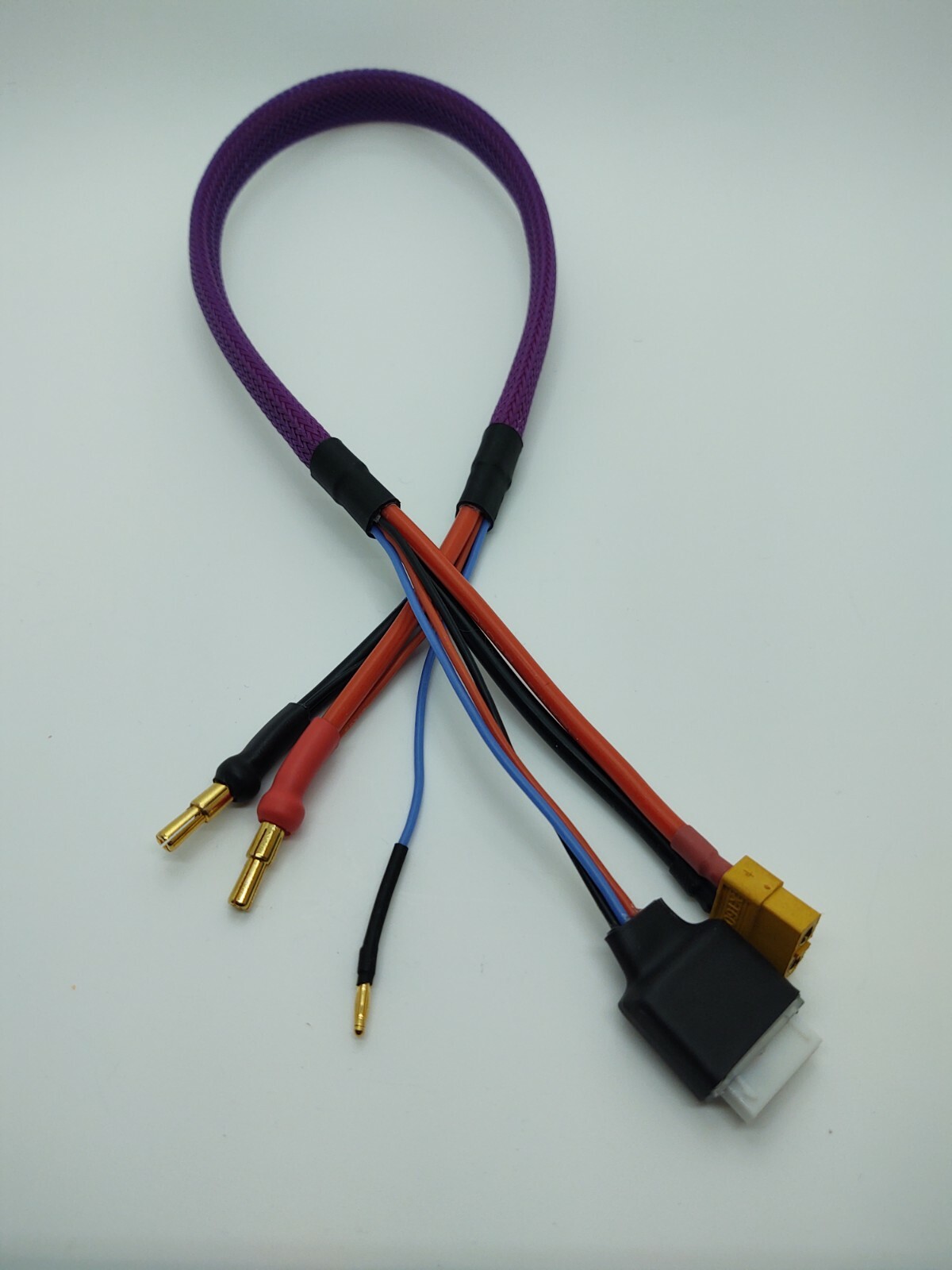 Junsi iCharger 456 S6 XT90 Lipo Balance Charge Lead 4mm/5mm bullet