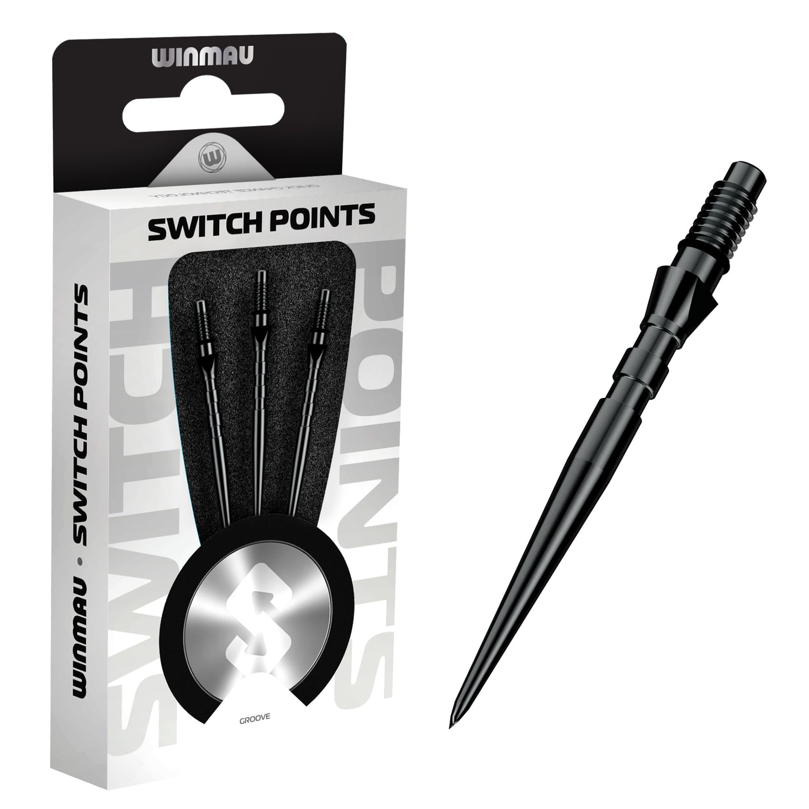 - Switch Points - Carbon Steel Tip - Threaded Rapid-Change Mechanism - 1 Set ...