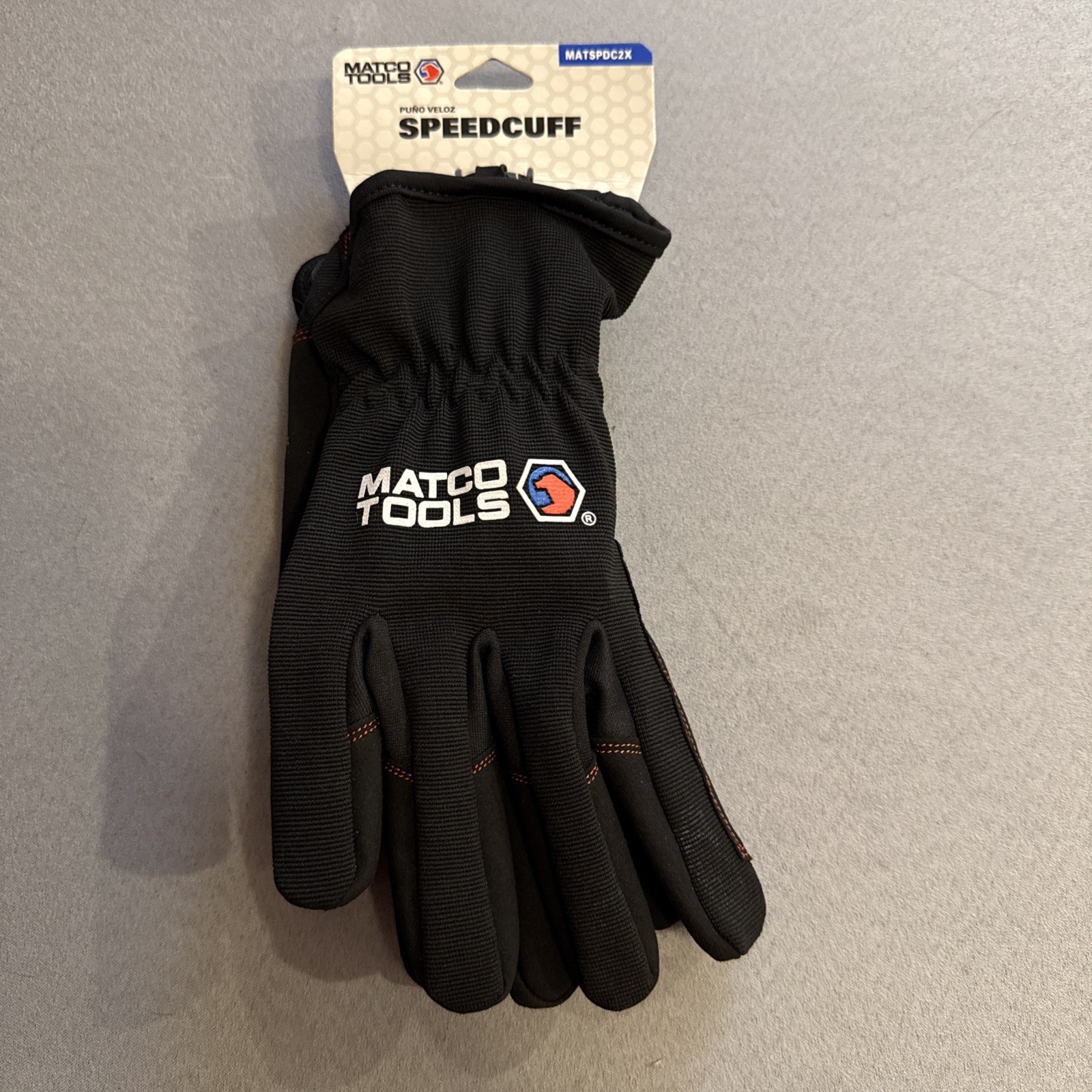 Matco Tools Speed Cuff Gloves Black - 2XL - MATSPDC2X