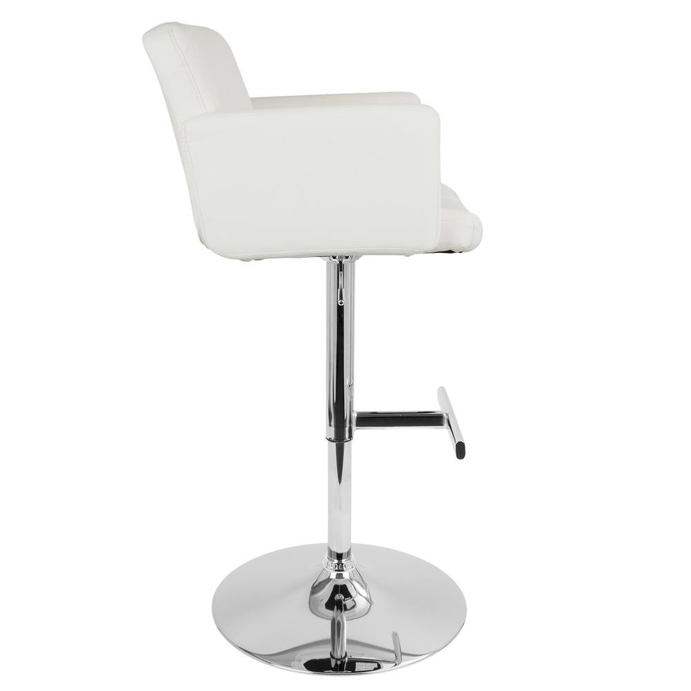 White Stout Barstool