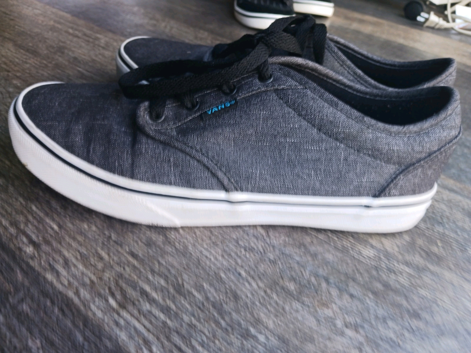 Vans Shoes Youth 6 Sneakers Atwood Skate Casual Active Grey Lace Up X8