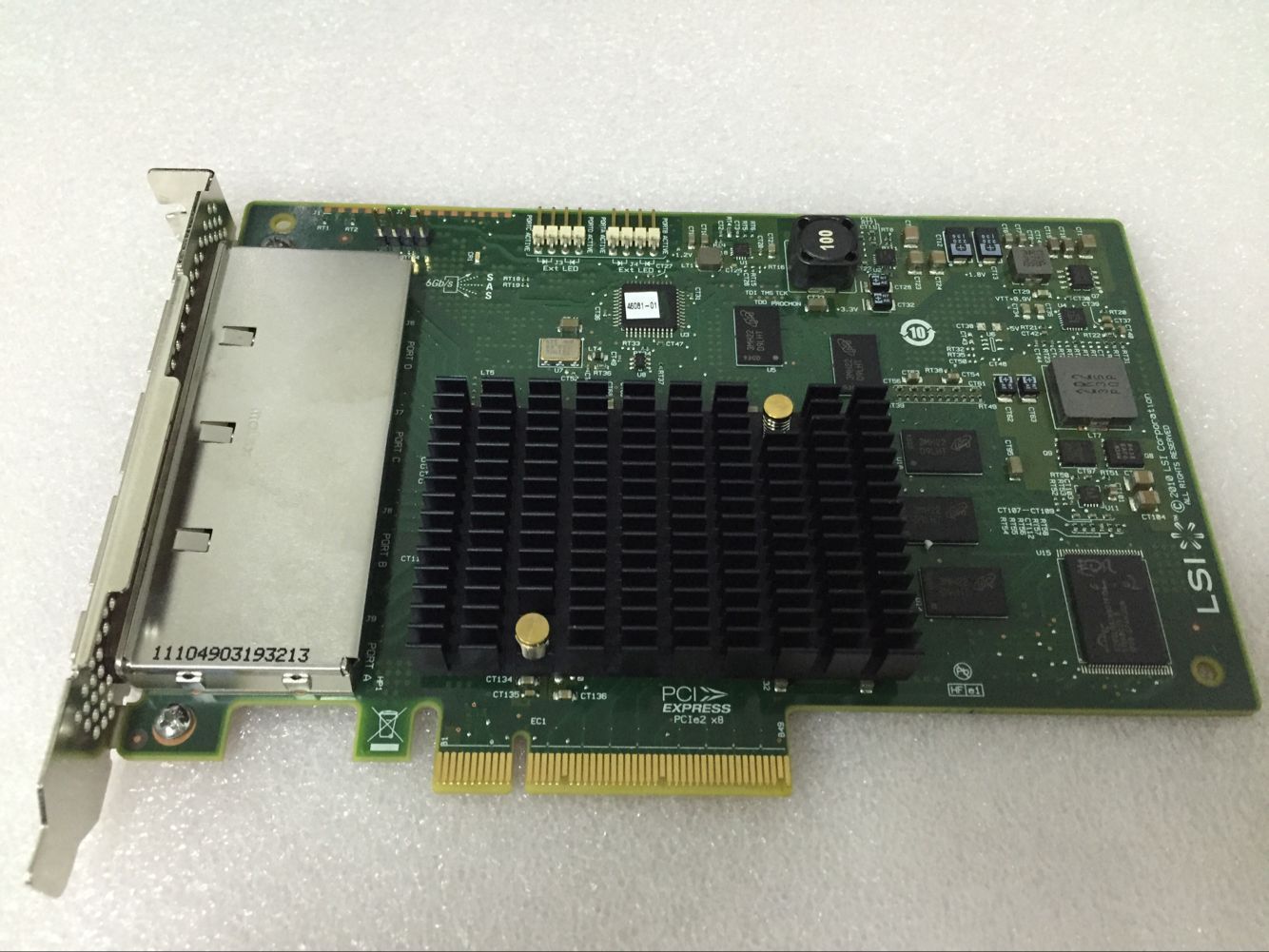 LSI 9201-16e 6Gbps 16-lane external SAS HBA P20 IT Mode ZFS FreeNAS unRAID