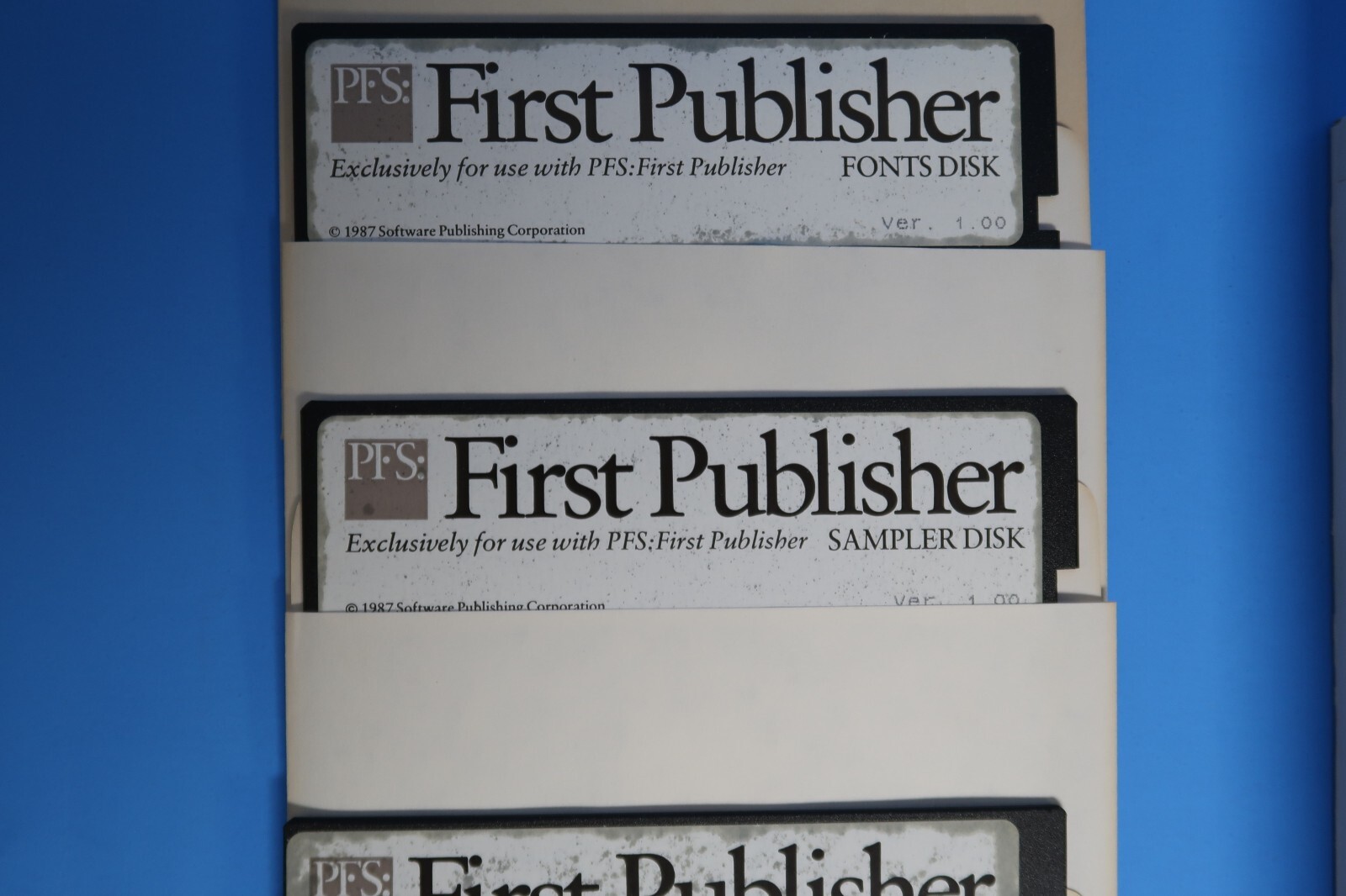 First Publish IBM Desktop Publishing Computer Program Software 5.25" Floppy Disc