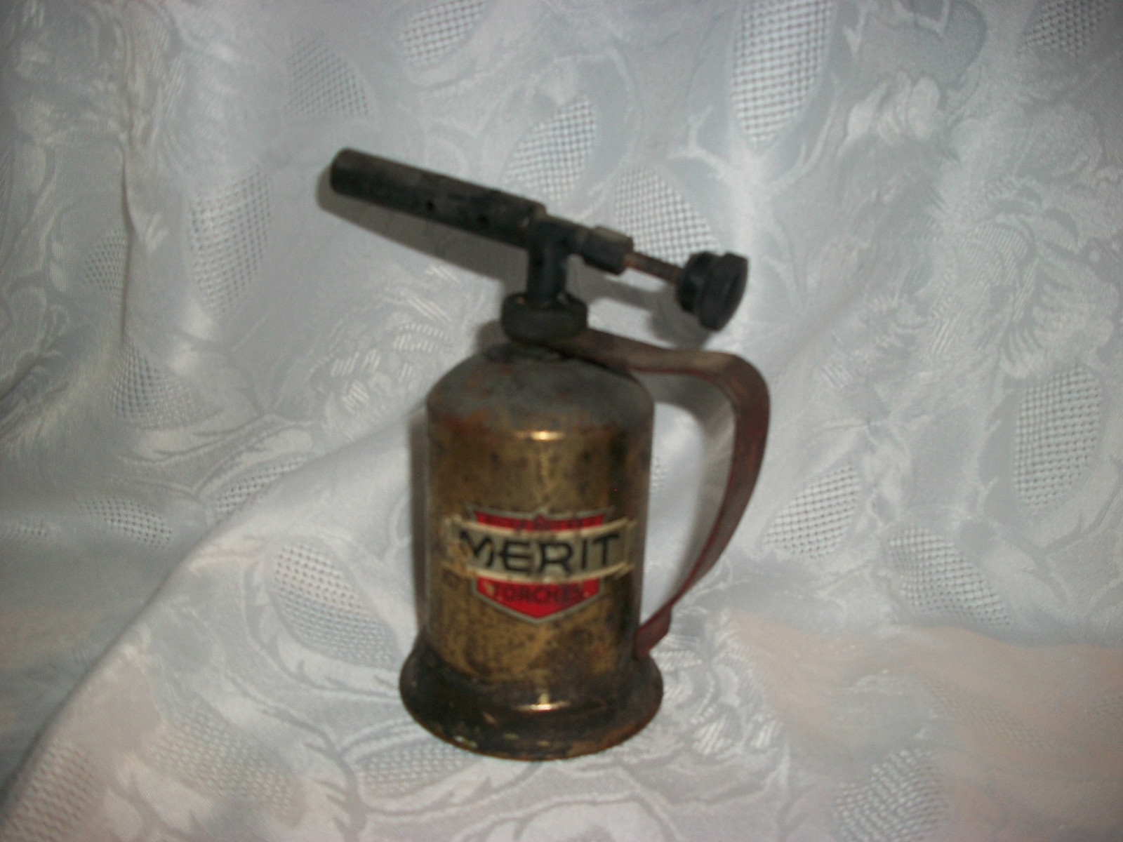 VINTAGE BRASS 6" MERIT TORCH