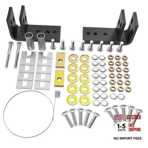 Universal Installation Kit w/Hardware and Brackets Compatible with 5th Wheel