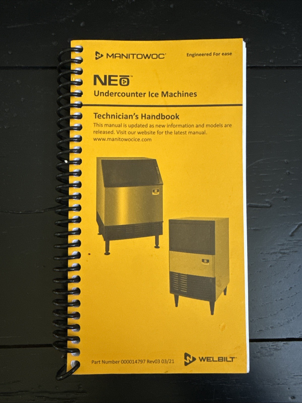 Manitowoc Neo Ice Machine Technicians Handbook Part # 000014797 March 2021