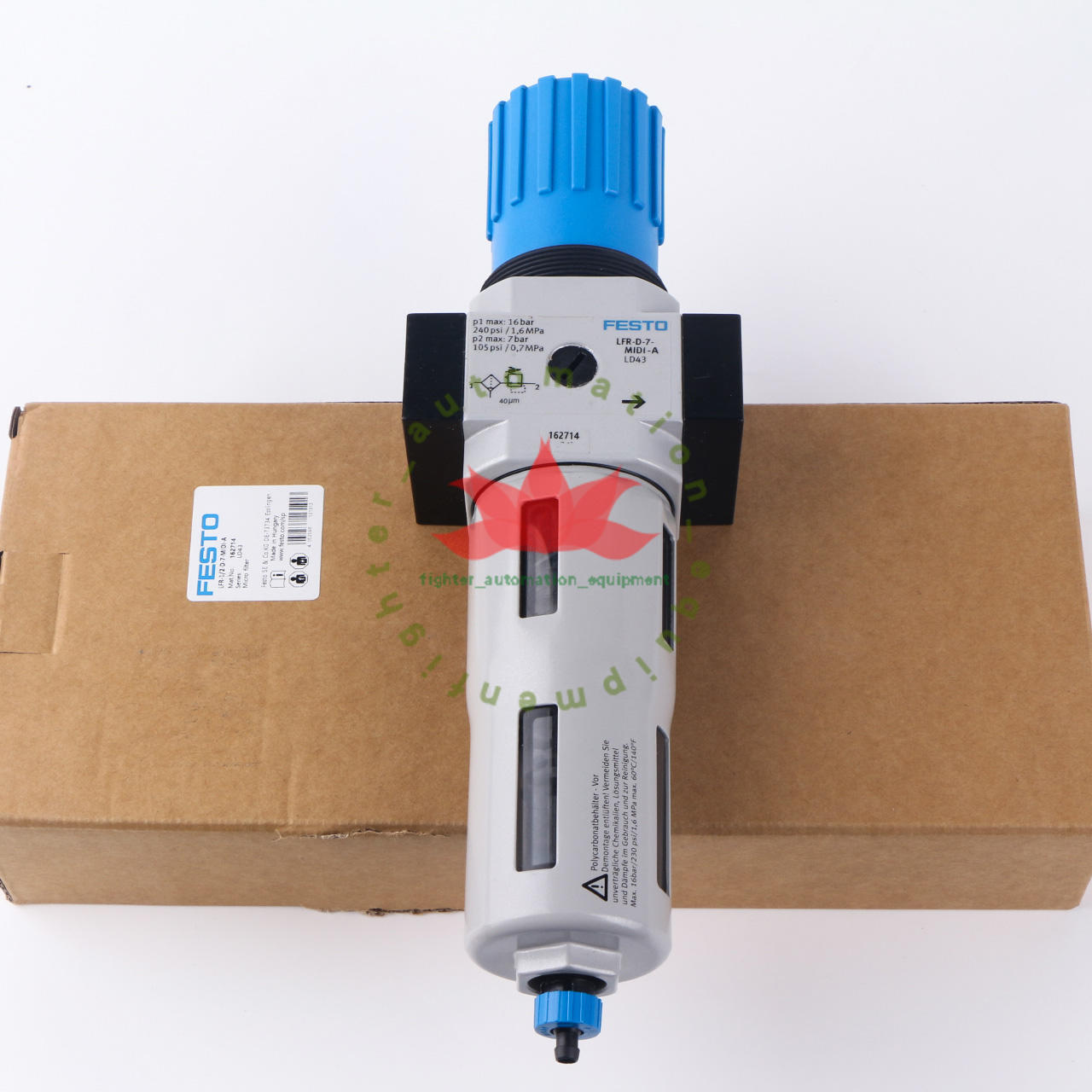 1PCS New FESTO LFR-1/2-D-7-MIDI-A 162714 Filter Regulator