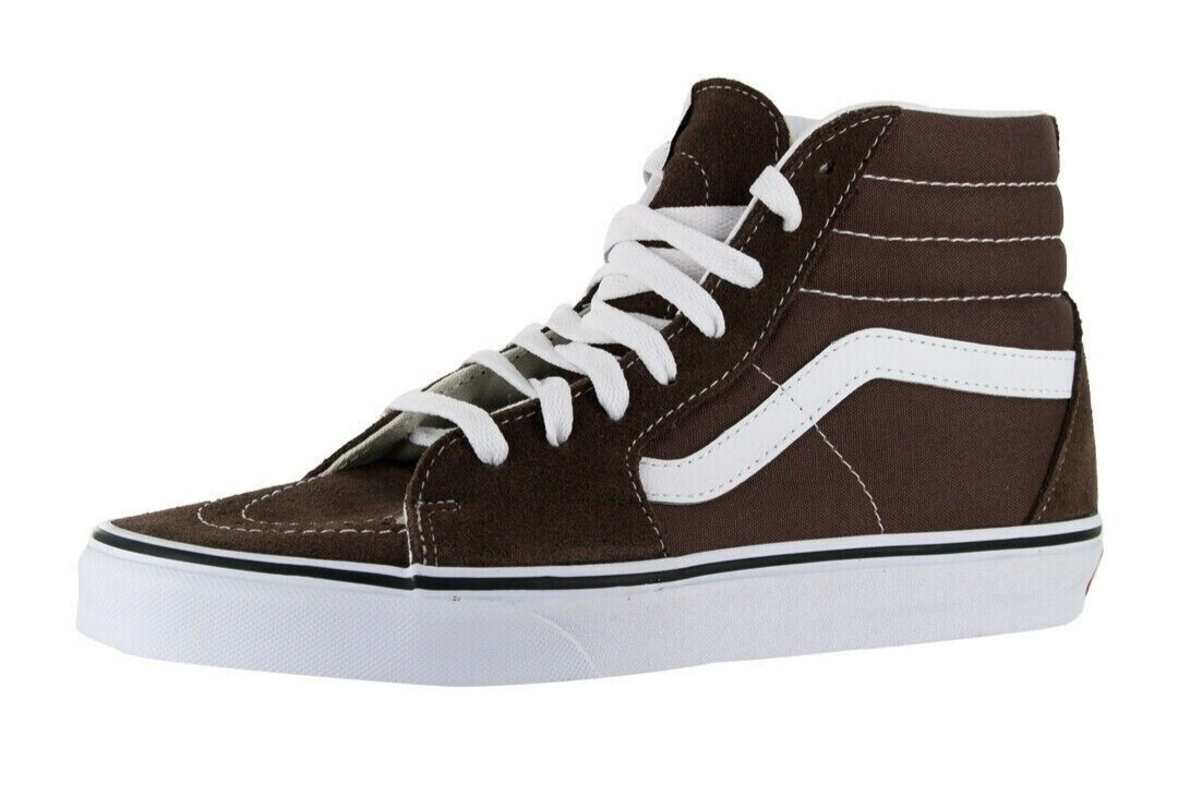 NEW MENS VANS "Sk8-Hi"  (RAIN DRUM /TRUE WHITE) SKATE SHOES SNEAKERS 10, 11, 13
