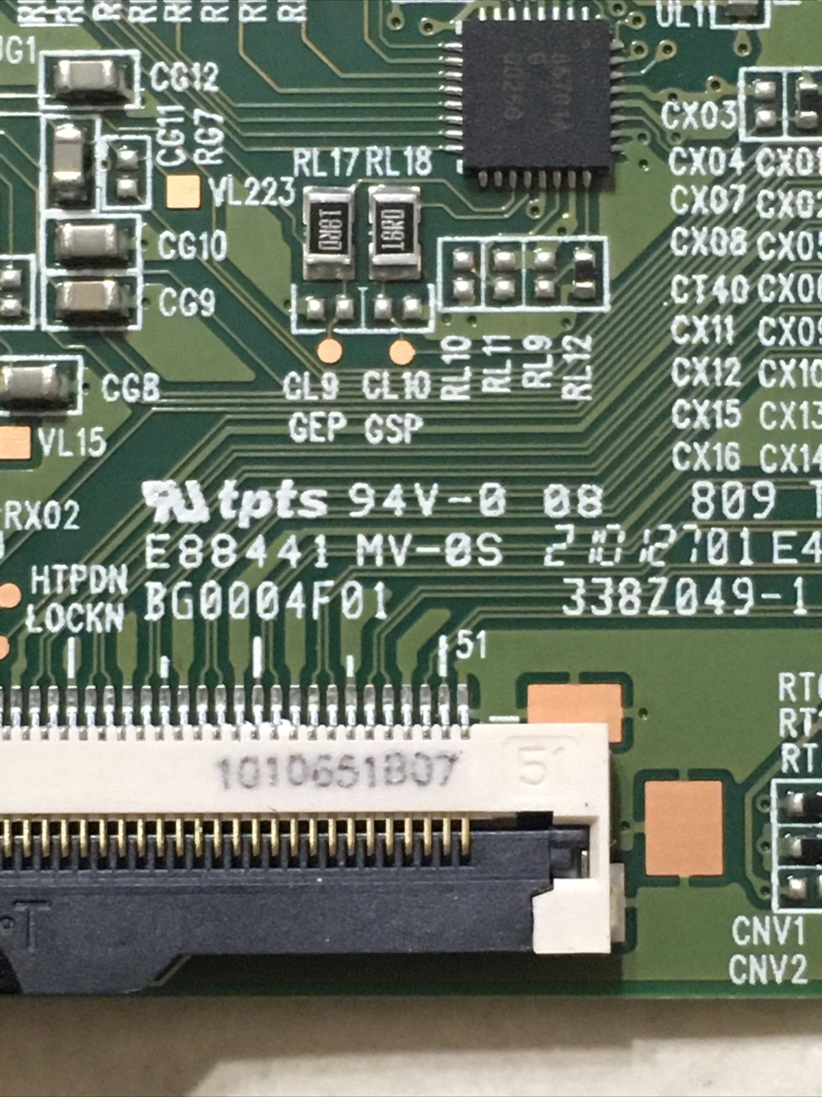 ONN 100012587 T-CON BOARD E88441 MV-0S
