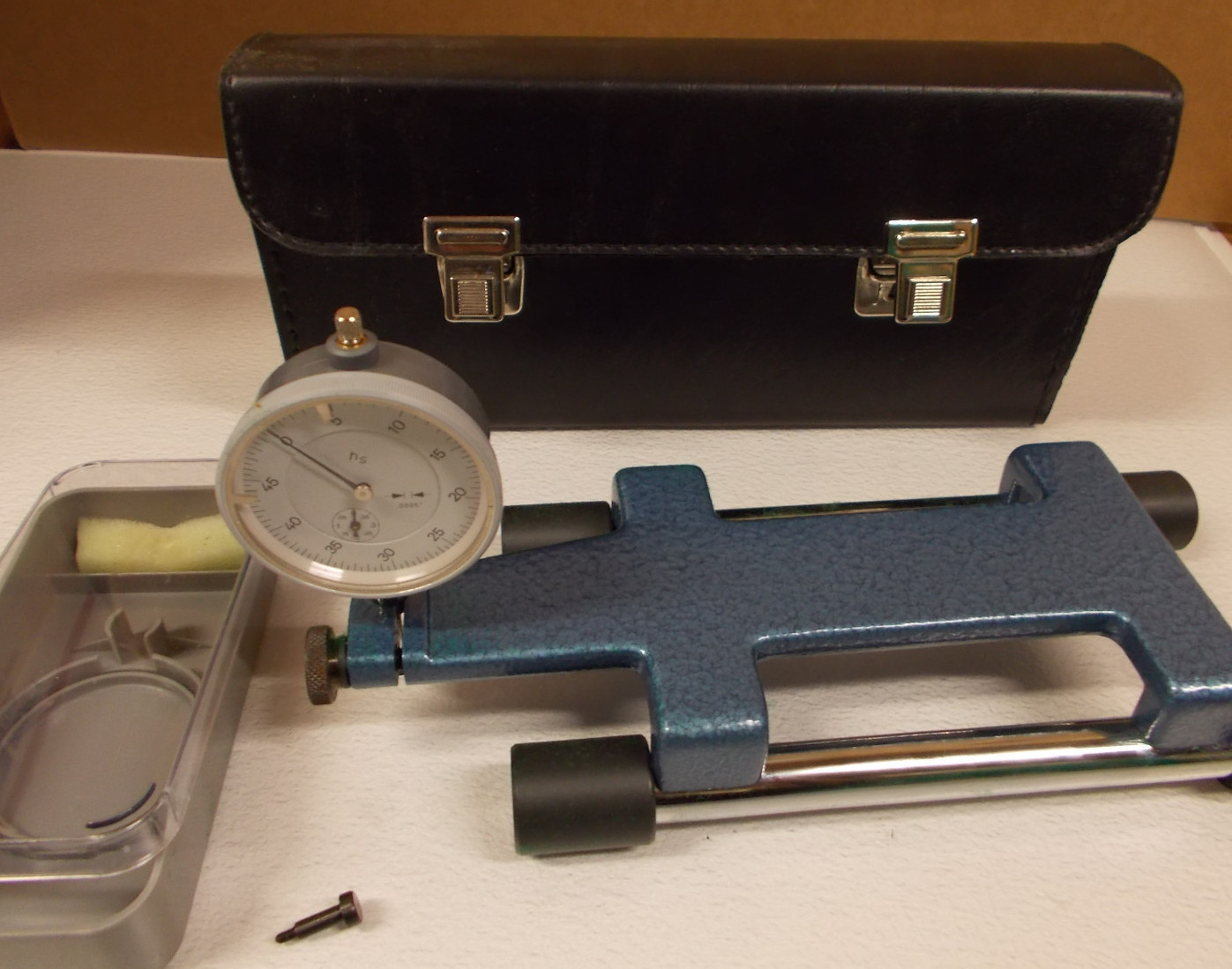 HS Dial Indicator With Stand  Ink Press Calibration Tool  Packing Gauge