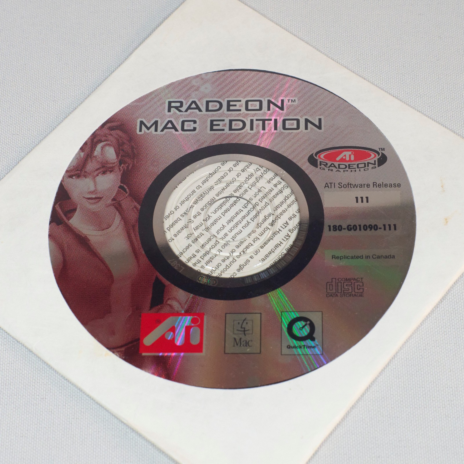 ATI Radeon Mac Edition software CD